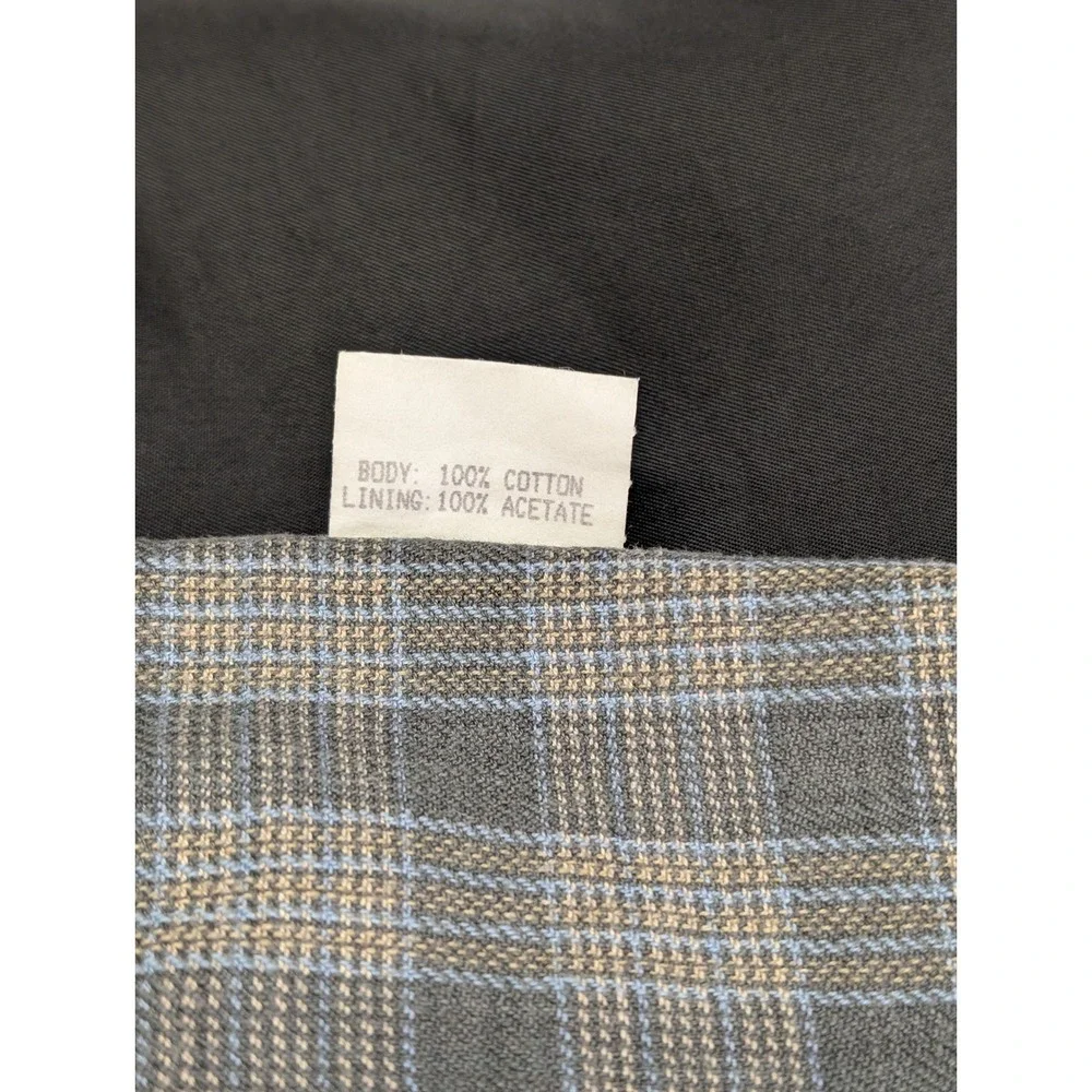 Mossimo Men Plaid Vest Size Medium‎ V Neck Button Front Pockets